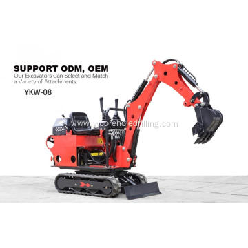 KW-10B mini crawler excavator for sale in Russia